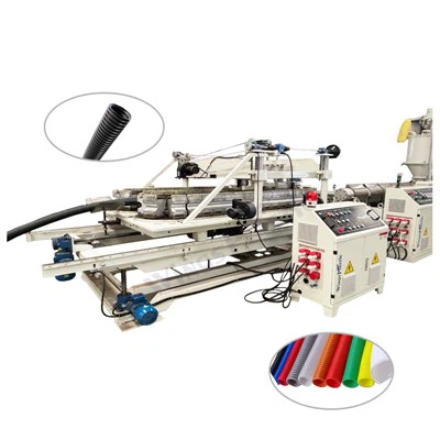 Machine d'extrusion de tuyaux ondulés